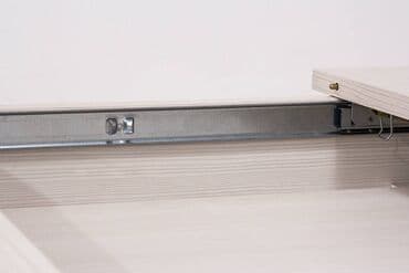 кухонные раздвижные столы: Стол обеденный раздвижной, Вудлайн Кремовый, коллекции Оливия, Анрэкс — 4