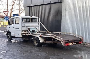 дубль кабина гигант: Эвакуатор, Mercedes-Benz, 1990 г., Ломаная — 3