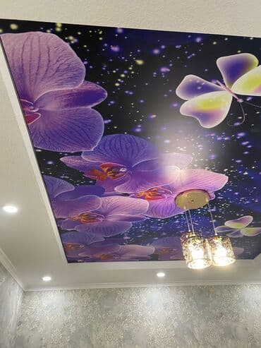 разнообразие: Натяжной потолок Глянцевое Бесплатный замер — 3