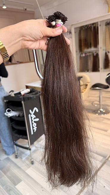 foot patch: Натуральные волосы для наращивания. Азиятские волосы 60 см 100 гр — 4