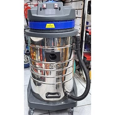 Промышленный пылесос JiaMei (нержавеющая сталь, на колесной платформе)