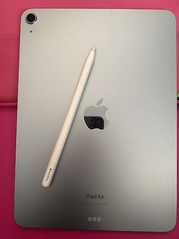 айпад эйр 1: Планшет, Apple, память 128 ГБ, 10" - 11", Wi-Fi, Б/у, Классический цвет - Серебристый — 1
