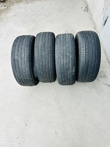 Шины 215 / 55 / R 17, Лето, Б/у, Комплект, Легковые, Корея, Kumho