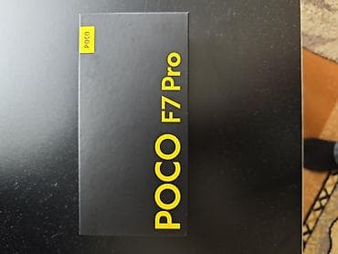Poco F7 Pro, Б/у, 256 ГБ, цвет - Черный, 2 SIM