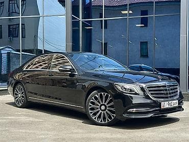 Mercedes-Benz S-Class: 2019 г., 4 л, Автомат, Бензин, Седан