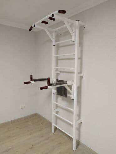 турник домашний настенный: Шведская стенка (эконом) Крепление к стене. Новая. Турник и брусья — 2