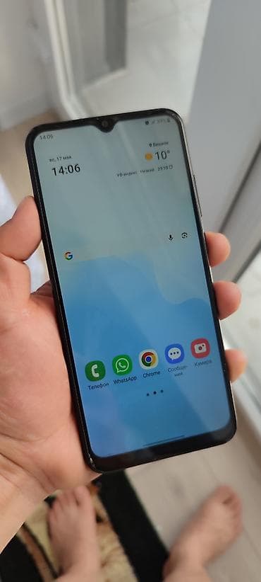 куплю бу телефоны: Samsung Galaxy A03, Б/у, 64 ГБ, цвет - Черный, 2 SIM — 2