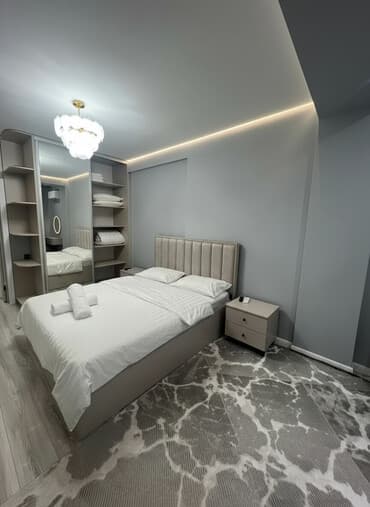 турусбекова боконбаева: 2 комнаты, Душевая кабина, Постельное белье, Кондиционер — 2