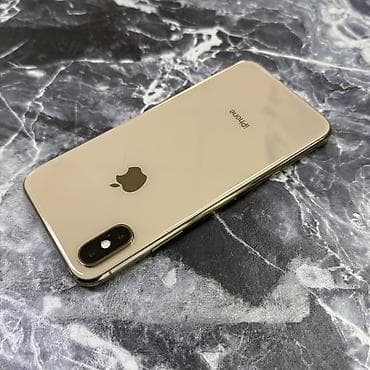 iphone xz: IPhone Xs, Б/у, 256 ГБ, Золотой, Чехол, 100 % — 3