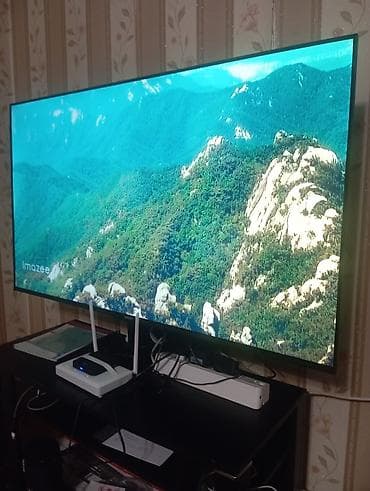 телевизор 55 дюймов бишкек: Телевизор с большим плоским экраном (примерно 55–65"), тонкие рамки — 1