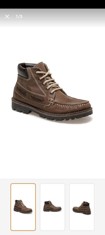 обувь ручной работы: Ботинки деми на осень/весна Натуральная кожа нубук Турция 6 мкр — 3