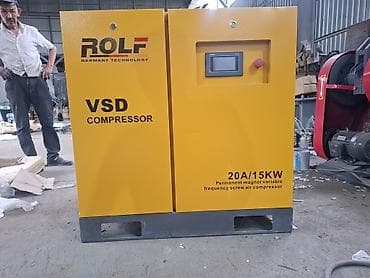 Винтовой компрессор ROLF VSD 20A/15 kW - Тип: винтовой воздушный