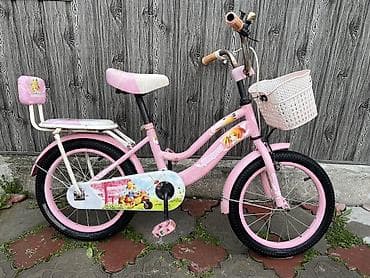 Балдар самокаттары: Балдар үчүн велосипед, 2 дөңгөлөктүү, 4 - 6 жаш, Кыз үчүн, Колдонулган — 1
