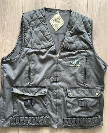 Охотничий жилет Nature Land, двусторонний - Цвета: тёмно‑серый/хаки