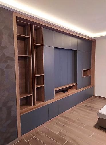 Шкафтар: Буйрутма эмеректер, Ашкана, Ашкана гарнитурасы, Шкаф, Керебет — 6