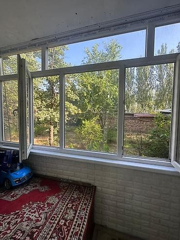 асанбай 105 серии: 3 комнаты, 63 м², 105 серия, 1 этаж, Косметический ремонт — 9