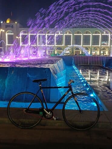 купить фикс в бишкеке: Фикс-байк fixed gear рама foxon(сталь), руль прямой, вынос нн, система — 2