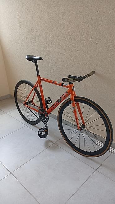 тсунами снм 100: Шоссейный велосипед, Tsunami, Рама M (156 - 178 см), Б/у — 2