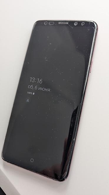 galaxy note 10 1: Samsung Galaxy S9 Plus, Б/у, 64 ГБ, цвет - Фиолетовый, 2 SIM — 2