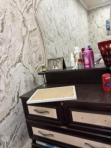 Мебельные гарнитуры: Спальный гарнитур, Б/у, Шкаф, ДСП, Самовывоз, цвет - Коричневый — 3