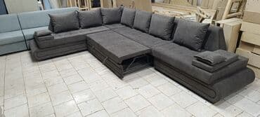 белый кожаный диван: Угловой диван — 4