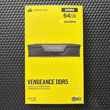 ddr5 32gb: Оперативная память (RAM) для ПК, Новый, Corsair, 64 ГБ, DDR5, 5200 МГц — 1