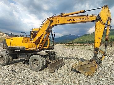Унаа: Экскаватор, Hyundai, Дөңгөлөктүү — 3