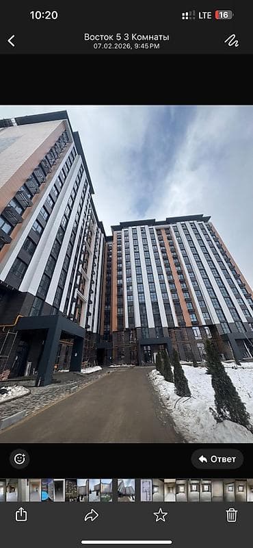 royal construction: 2 комнаты, 80 м², Элитка, 7 этаж, Готовая ПСО (под самоотделку) — 3