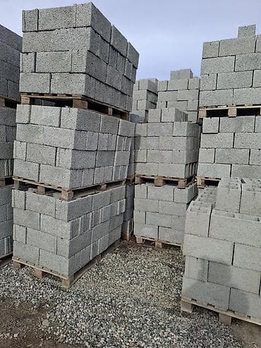 Оңдоп-түзөө жана курулуш: Пескобок - Материал: керамзитобетон, серый. - Типы изделий: - — 3