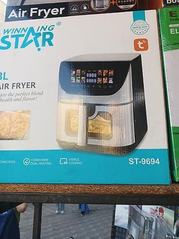 winning star st 4600: Аэрофритюрница Winning Star ST-9694 - Объем: 8 л - Двойная зона — 1