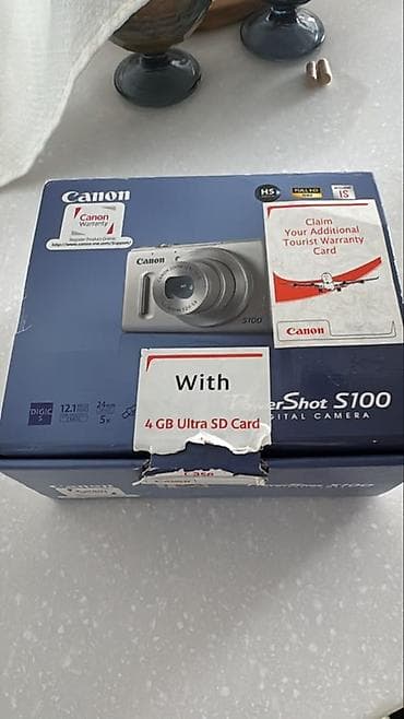 Компактная цифровая камера Canon PowerShot S100 (серебристая) — полный — 6