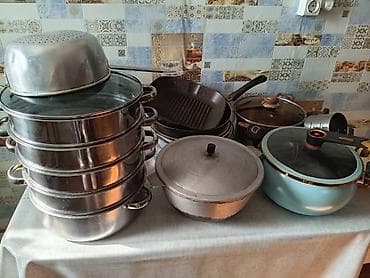 кухонный набор посуды: Набор кухонной посуды и аксессуаров (комплектом): 20 предметов - — 1