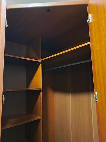 Шифоньеры, шкафы для одежды: Шифоньер, шкаф для одежды, Б/у, Угловой, ЛДСП — 3