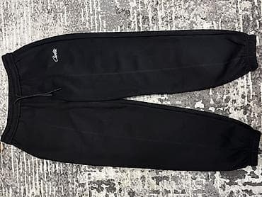 osiris d3: Черные спортивные штаны (джоггеры) - Классический черный цвет — 1