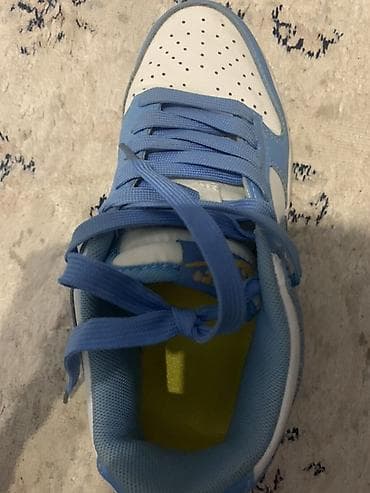 термо обувь мужская бишкек: Мужские кроссовки, 38, 38.5, Nike, Б/у, цвет - Голубой, Платная доставка — 3