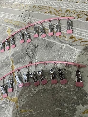 Корзины для вещей: Сушилка, цвет - Розовый — 1