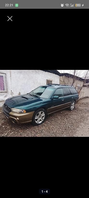 капот на одисей: Subaru Outback: 2000 г., 2 л, Автомат, Бензин, Универсал — 1