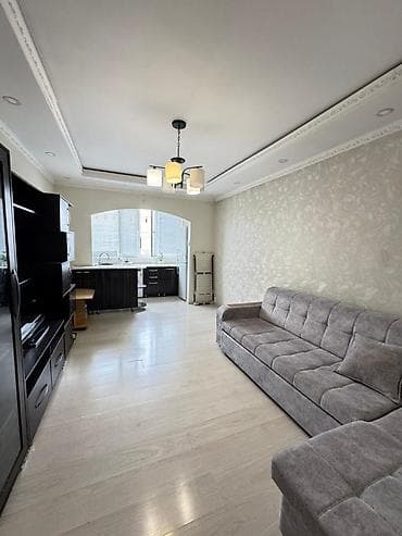 Батирлер: 2 бөлмө, 45 м², 106-серия жакшыртылган, 9 кабат, Евроремонт — 1