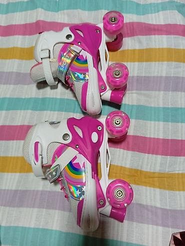 Ролики: Детские роликовые коньки-квады (классические четырехколёсные) - Тип — 2