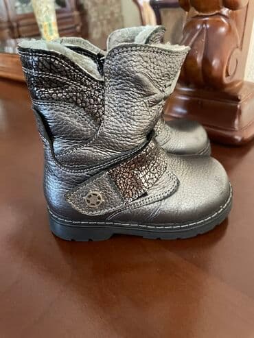 демисезонная детская обувь 22 размера: Турецкие детские зимние сапожки, полностью натуралка! В отличном — 1