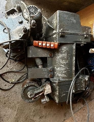 таль цепной: Тельфер(3 тонна) - Тип: электрическая таль канатная, приводная тележка — 1