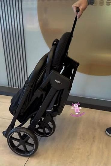 kidilo страна производитель: Коляска, Другой бренд, цвет - Коричневый, Новый, Самовывоз — 4