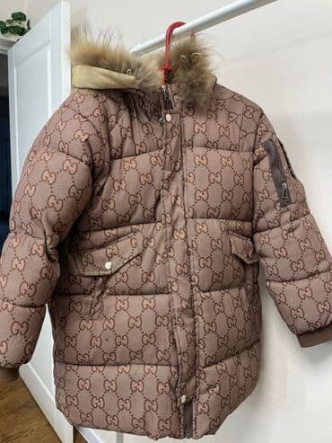 купить качественную мужскую зимнюю куртку: Подрковая куртка зимняя очень качественная и теплая почти Новая один — 1