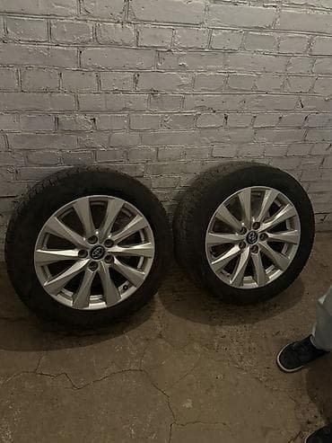 Колеса в сборе R 17, Зима, Б/у, Комплект, Легковые, Литые, отверстий - 5 at lalafo.kg Колеса в сборе R 17, Зима, Б/у, Комплект, Легковые, Литые, отверстий - 5