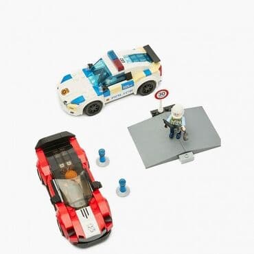 cherry blue: Лего Конструктор Городской полицейский: Преследование по горячим — 6