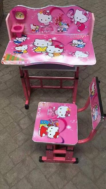 Мебель: Парты-столы со стулом, для девочек и для мальчиков — 2