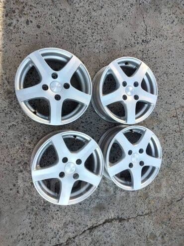 шина центр ош: Дисктер R 14 Комплект, тешиктери - 4, Колдонулган — 2