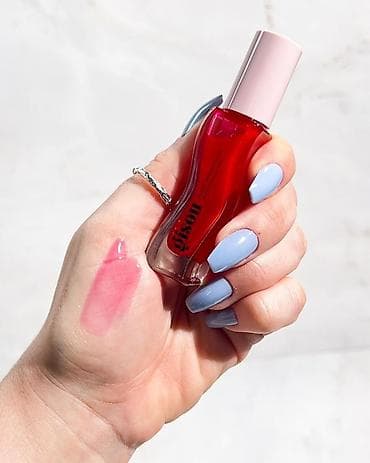 фрютирный масло: Gisou Lip Oil — оттенок Strawberry Sorbet Самое крутое масло для губ — 2