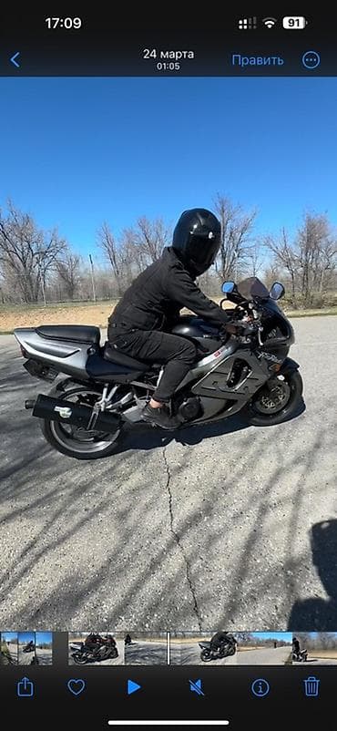 kyrgyz: Спортбайк Honda, 1100 куб. см, Бензин, Взрослый — 2