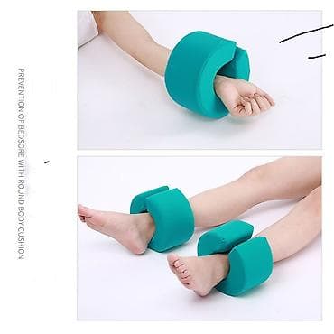вытягивающая подушка: Подушки от пролежней под пятку ноги! Особенности: 1.Обеспечивает — 1